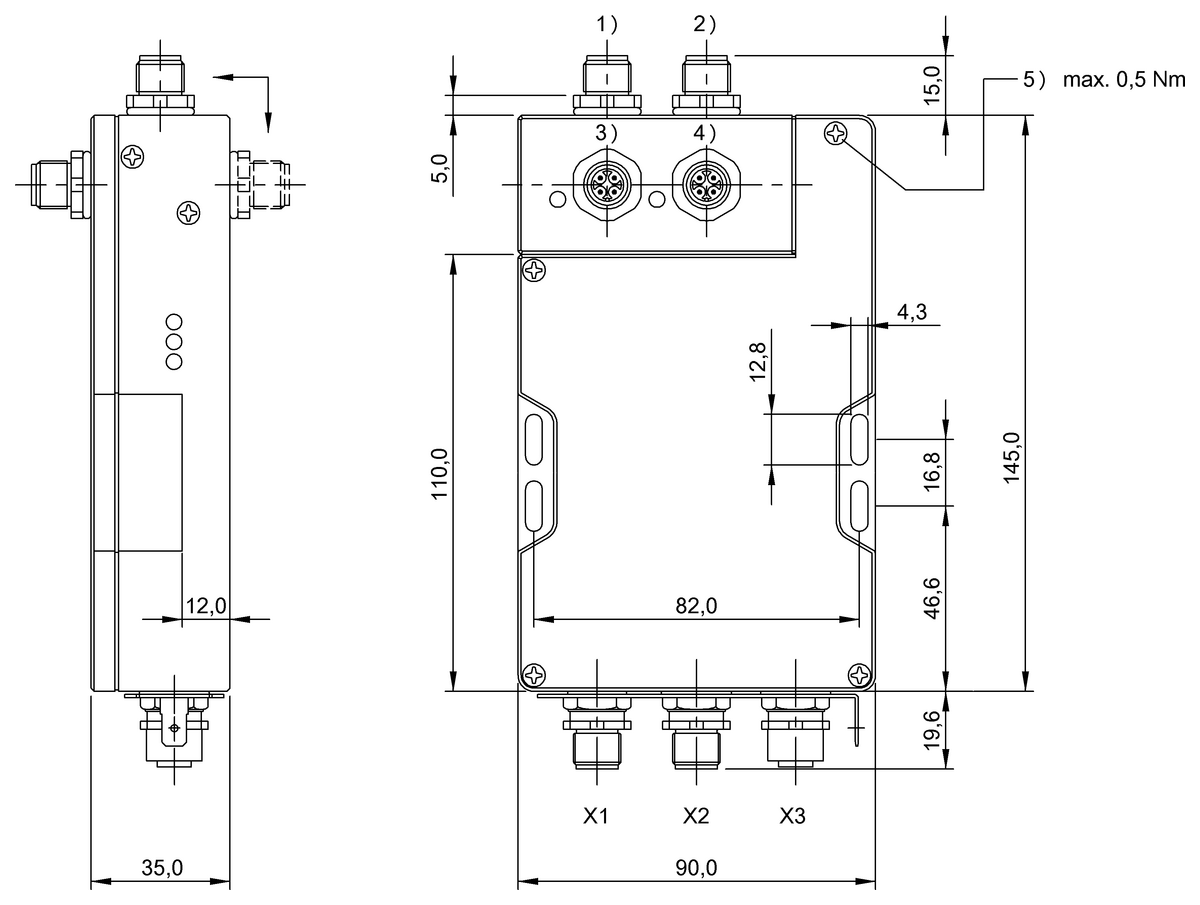 BIS009R - BIS C-6003-025-655-03-ST12 (RFID LF değerlendirme üniteleri (70/455 kHz)) - Görsel 2