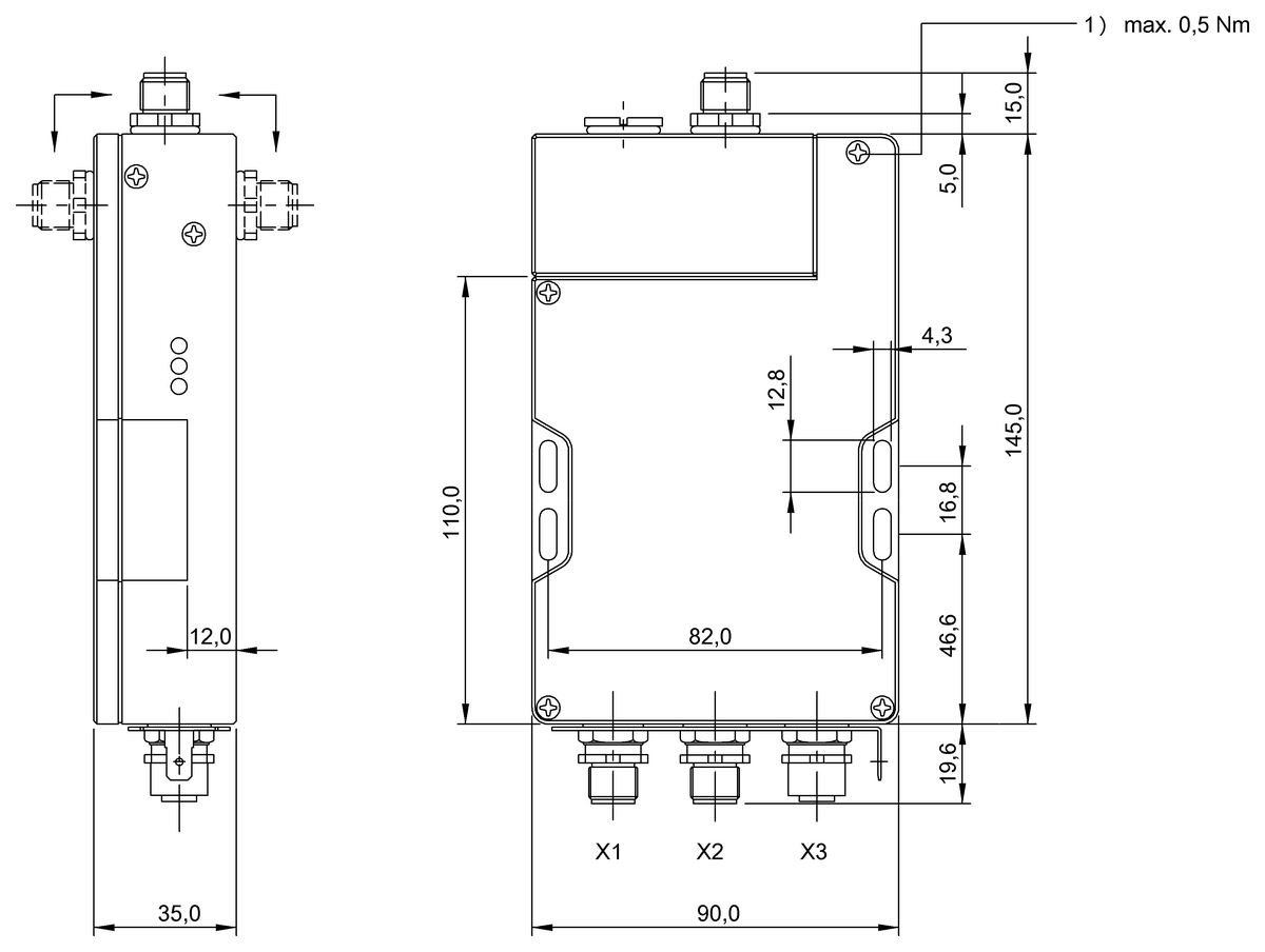 BIS009F - BIS C-6002-019-654-03-ST11 (RFID LF değerlendirme üniteleri (70/455 kHz)) - Görsel 2