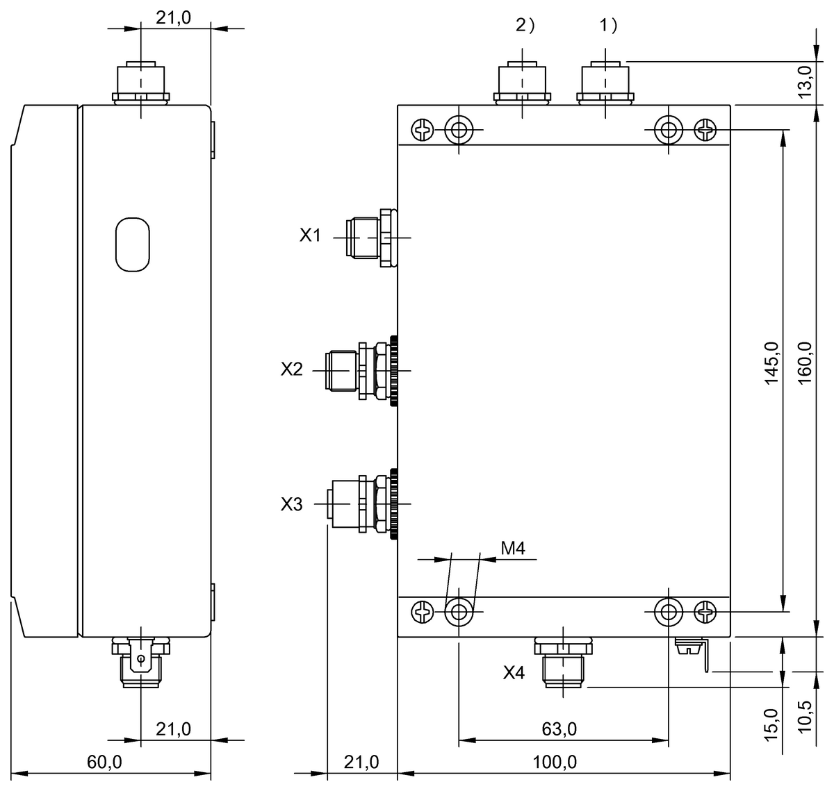 BIS00F0 - BIS M-6022-019-050-03-ST14 (RFID HF değerlendirme üniteleri (13.56 MHz)) - Görsel 2