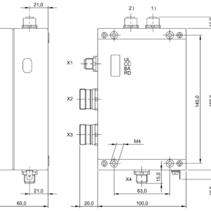 BIS00EZ - BIS M-6021-023-050-03-ST8 (RFID HF değerlendirme üniteleri (13.56 MHz))