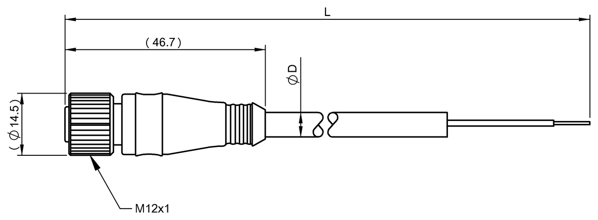 BCC0AWN - C04 AEL-00-VY-003M-8 (Tek uçlu kablo setleri)