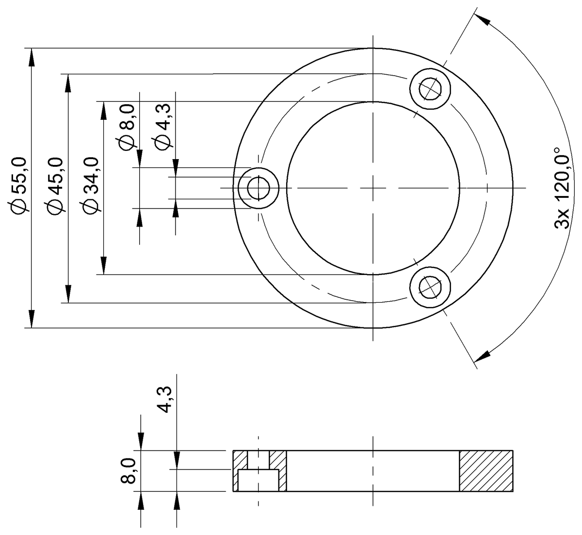 BAM0140 - BTL-P-1034-12R (Manyetik çubuk stili için mıknatıs) - Görsel 2