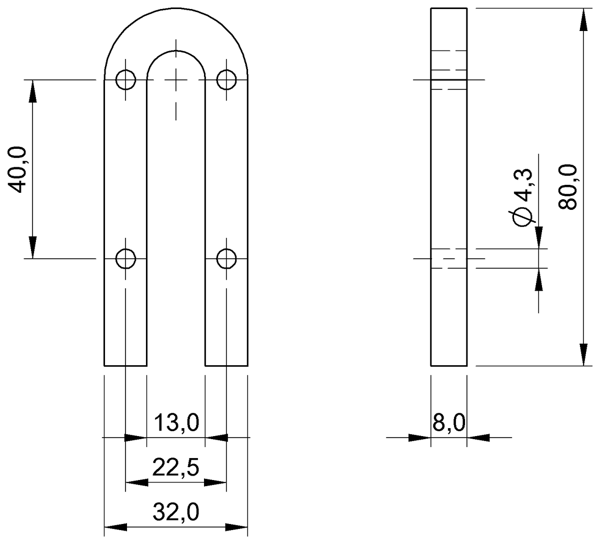 BAM0143 - BTL-P-8013-20S (Manyetik çubuk stili için mıknatıs) - Görsel 2