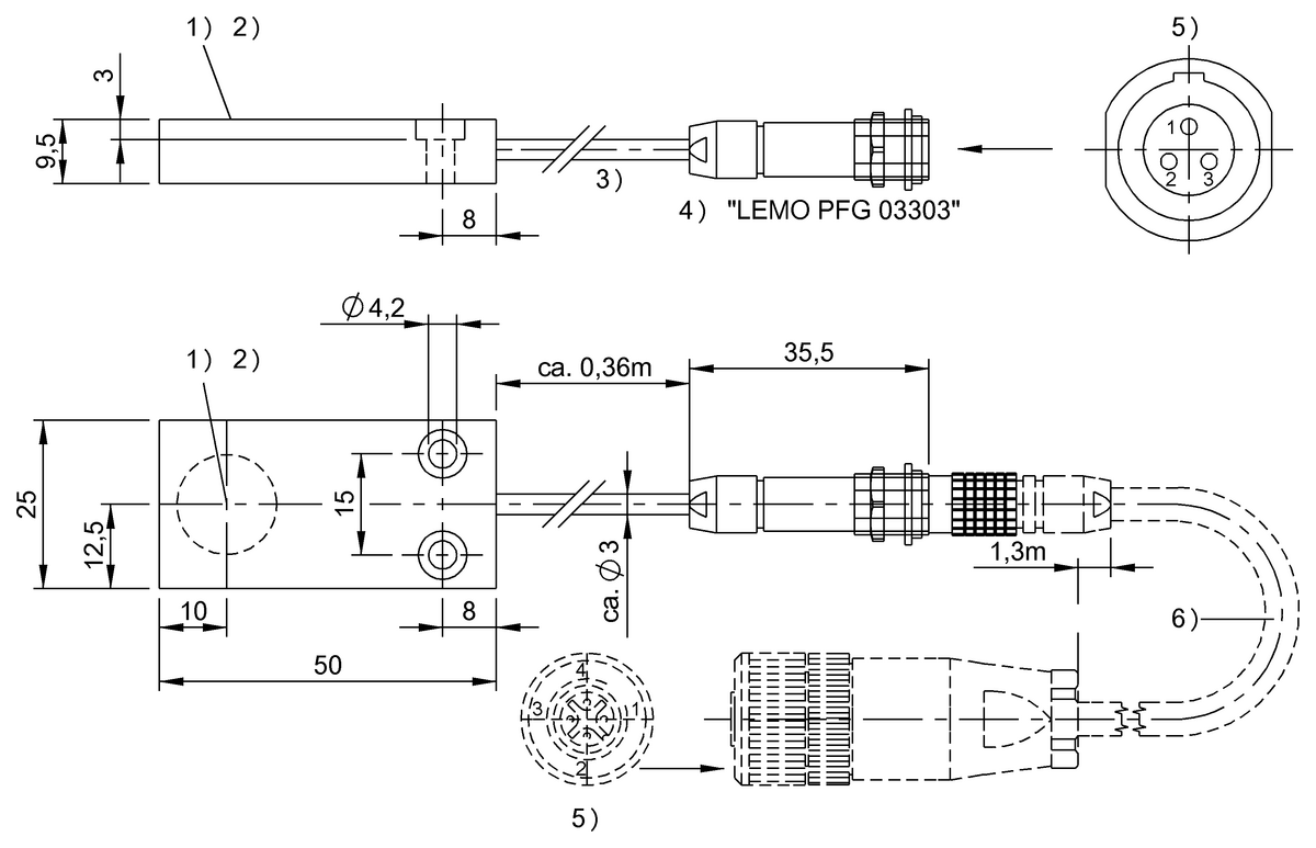 BIS0084 - BIS C-330-TF-01,66-SA1 (RFID LF Okuyucu (70/455 kHz)) - Görsel 2