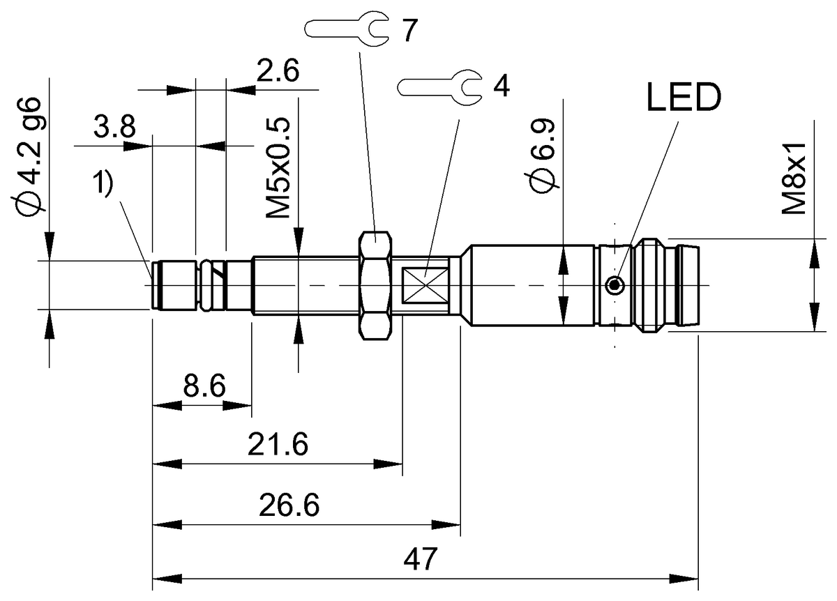 BHS005H - BHS G408N-PSC10-S49 (Yüksek basınca dayanıklı endüktif sensörler) - Görsel 2
