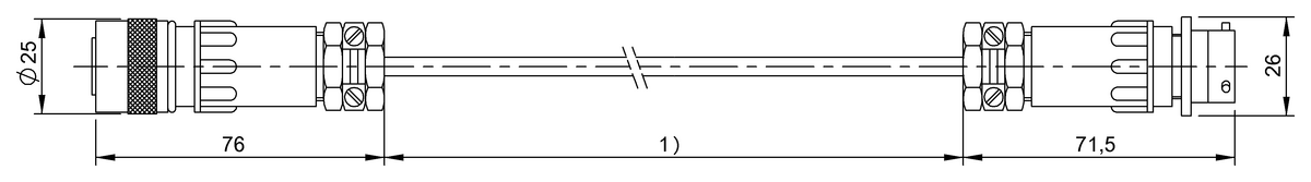 BCC00P7 - BIS C-516-PU-30 (Çift uçlu kablo setleri) - Görsel 2