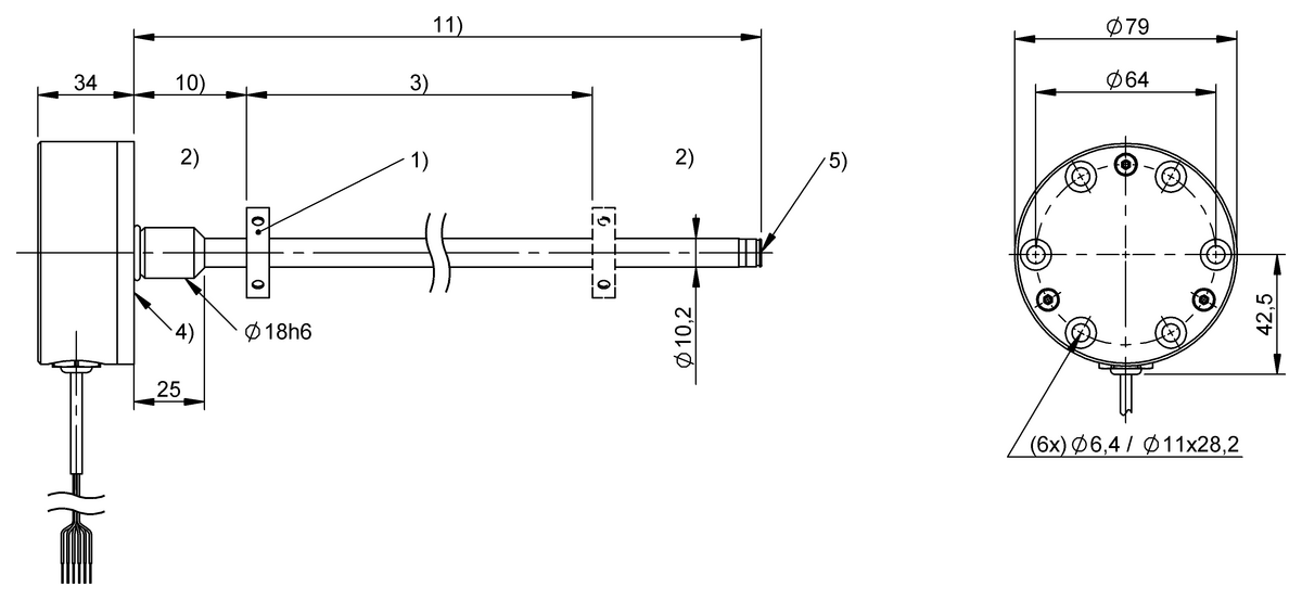 BTL021P - BTL5-S102-M0850-K-LR00,3 (Dayanıklı manyetostriktif lineer konum sensörleri) - Görsel 2