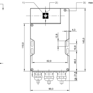 BIS00A0 - BIS C-601-023-653-03-KL2 (RFID LF değerlendirme üniteleri (70/455 kHz))