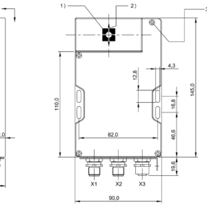 BIS009P - BIS C-6003-025-653-03-ST12 (RFID LF değerlendirme üniteleri (70/455 kHz))