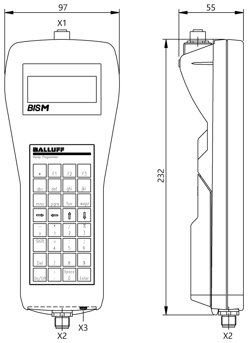 BAE008K - BIS M-811-0-003 (Taşınabilir HF okuma/yazma üniteleri (13,56kHz))