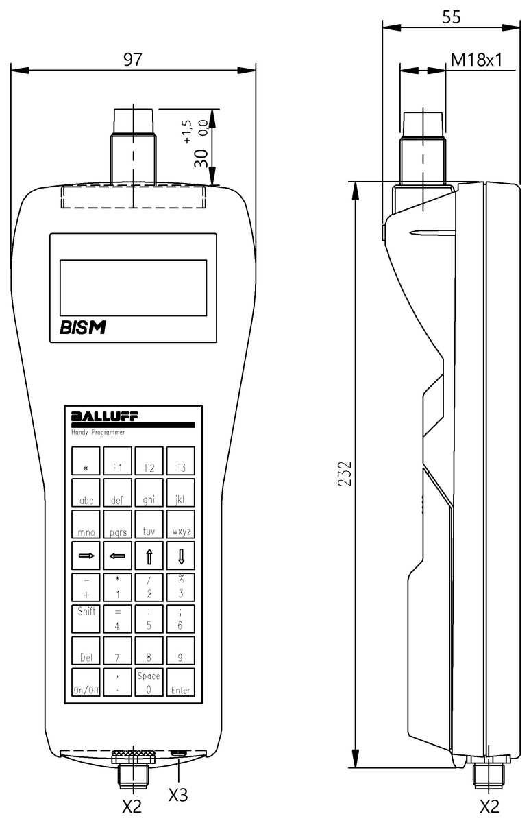 BAE008L - BIS M-812-0-003 (Taşınabilir HF okuma/yazma üniteleri (13,56kHz)) - Görsel 2