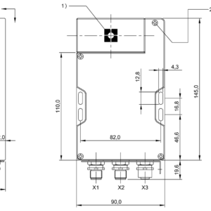 BIS00HZ - BIS C-6003-025-652-03-ST12 (RFID LF değerlendirme üniteleri (70/455 kHz))