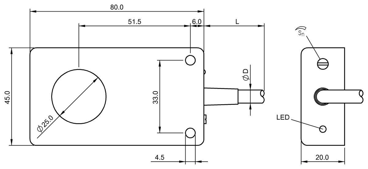 BES04ZL - BES Z13K-PSC10Z-DV03-516 (Endüktif halka sensörler ve tüp sensörler)