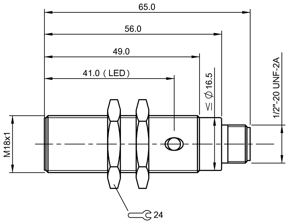 BES02AY - BES 516-420-E5-L-S21 (Endüktif yakınlık anahtarları) - Görsel 2