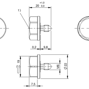 BIS001R - BIS C-130-05/L-SA9 (RFID LF etiketleri (70/455 kHz))