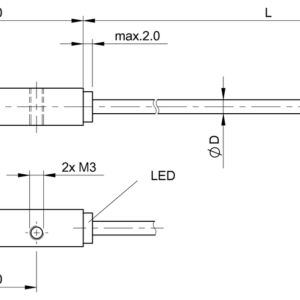 BES01TW - BES Q08ZC-PSC20B-BV00,47-501 (Endüktif yakınlık anahtarları)