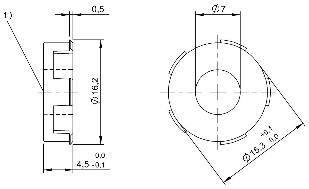 BIS019E - BIS M-1R2-02/L (RFID HF etiketleri (13.56 MHz)) - Görsel 2