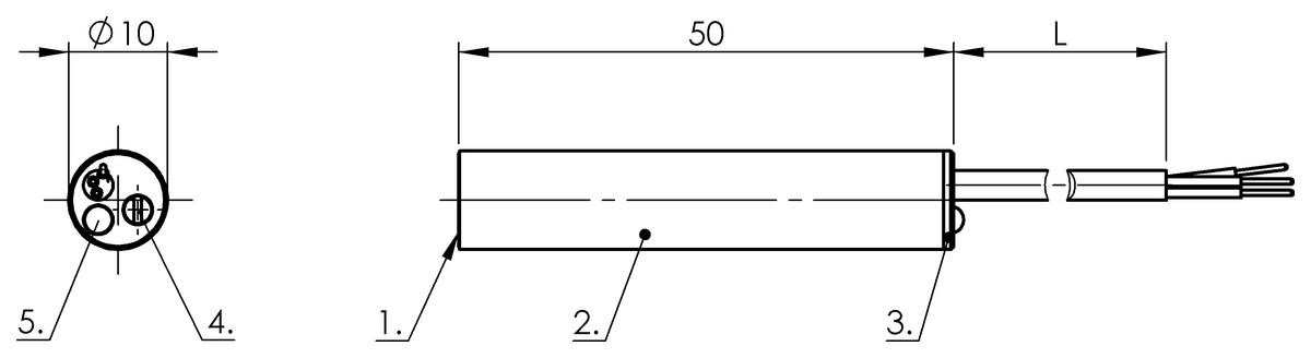 BCS002Y - BCS G10T4H-NOM40C-EP02 (Nesne algılama için kapasitif yakınlık anahtarları) - Görsel 2