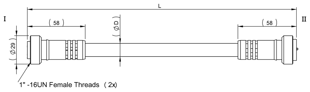 BCC08KU - BCC A416-A416-70-352-VX46W8-160 (Çift uçlu kablo setleri) - Görsel 2