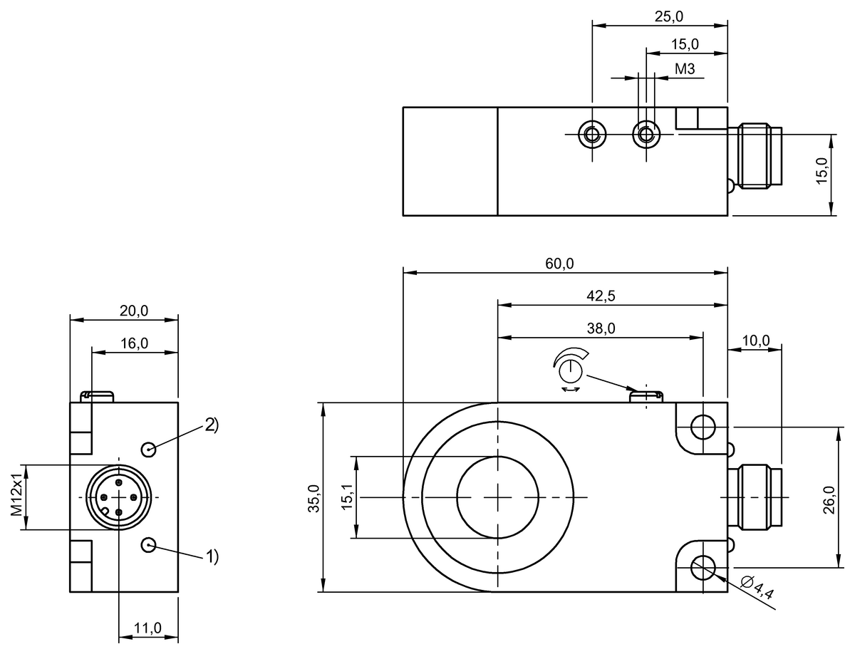 BES03JC - BES IKVS-015.23-G-S4 (Endüktif halka sensörler ve tüp sensörler) - Görsel 2