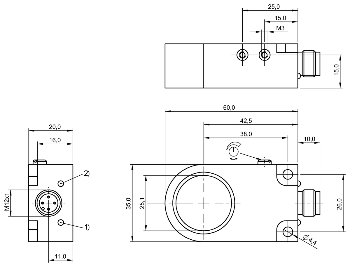 BES03JH - BES IKVS-025.23-G-S4 (Endüktif halka sensörler ve tüp sensörler) - Görsel 2