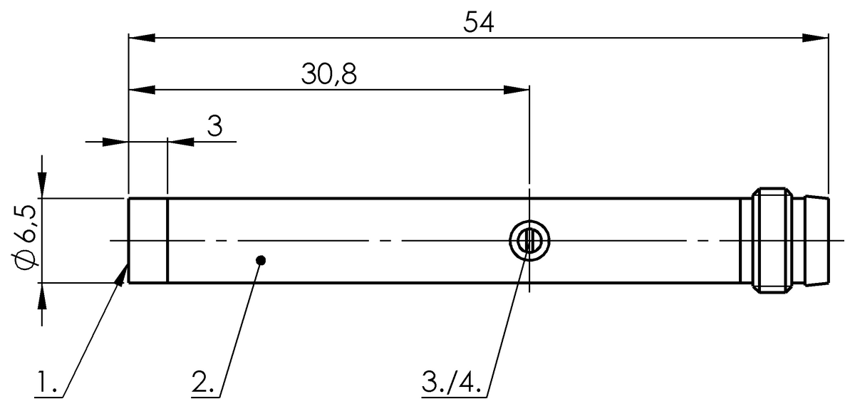 BCS0023 - BCS G06T4D2-POM30G-S49G (Kapasitif seviye sensörleri) - Görsel 2