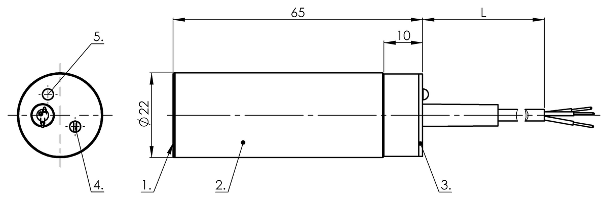 BCS0033 - BCS D22V4M1-PSC10C-EV02 (Nesne algılama için kapasitif yakınlık anahtarları) - Görsel 2