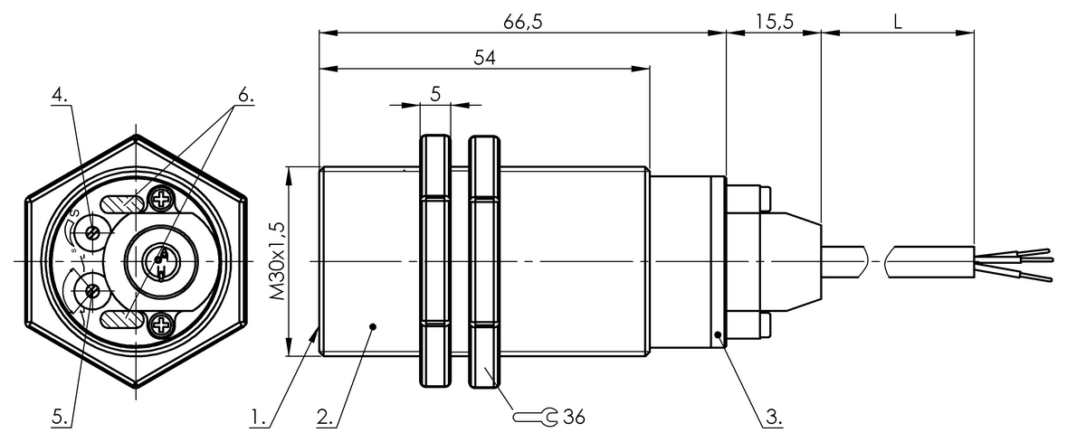 BCS004K - BCS M30BBM3-PPC20C-EP02 (Nesne algılama için kapasitif yakınlık anahtarları) - Görsel 2