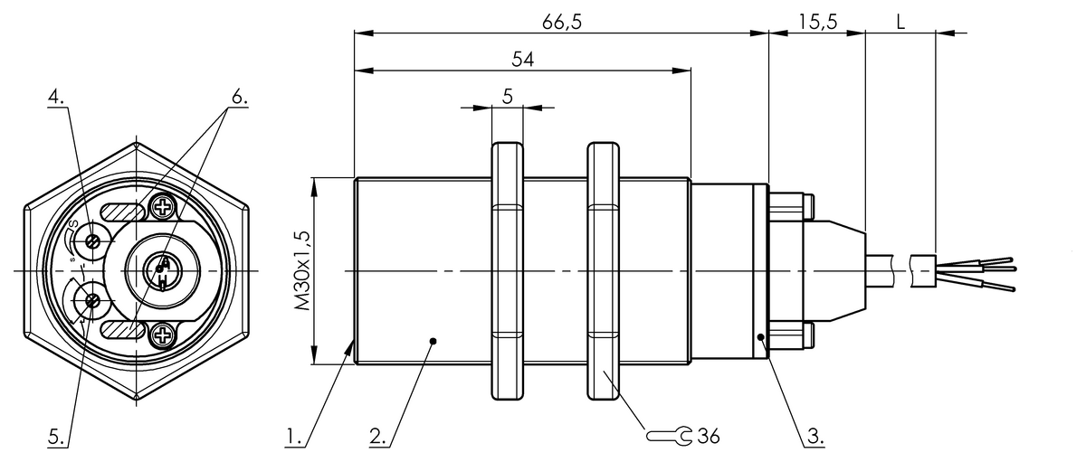 BCS004P - BCS M30B4M3-PPM20C-EP02 (Nesne algılama için kapasitif yakınlık anahtarları) - Görsel 2