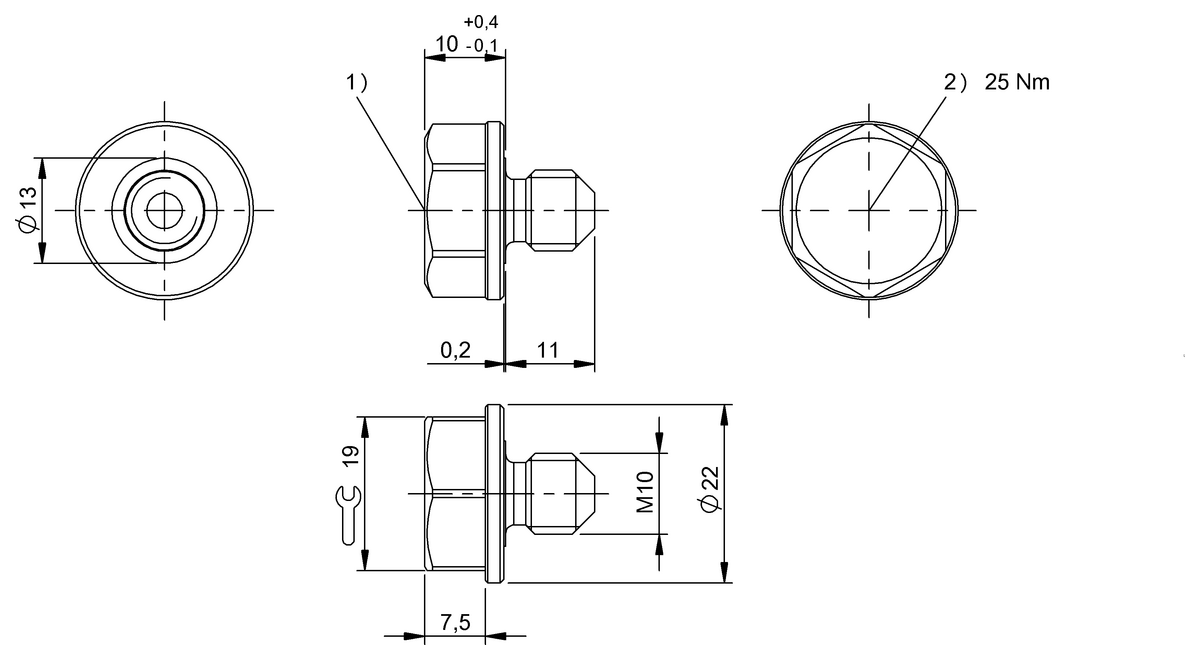 BIS00L9 - BIS C-140-11/L-M10 (RFID LF etiketleri (70/455 kHz)) - Görsel 2