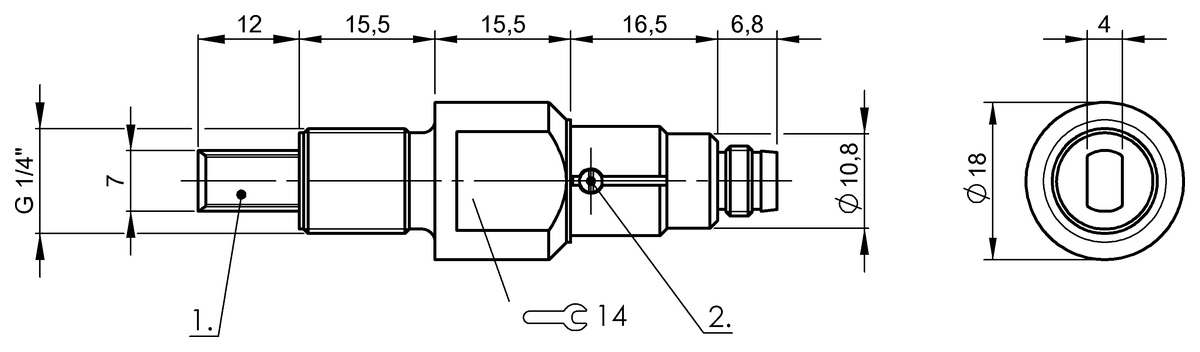 BCS009U - BCS S41SS02-GPCFNG-S49G (Kapasitif seviye sensörleri) - Görsel 2