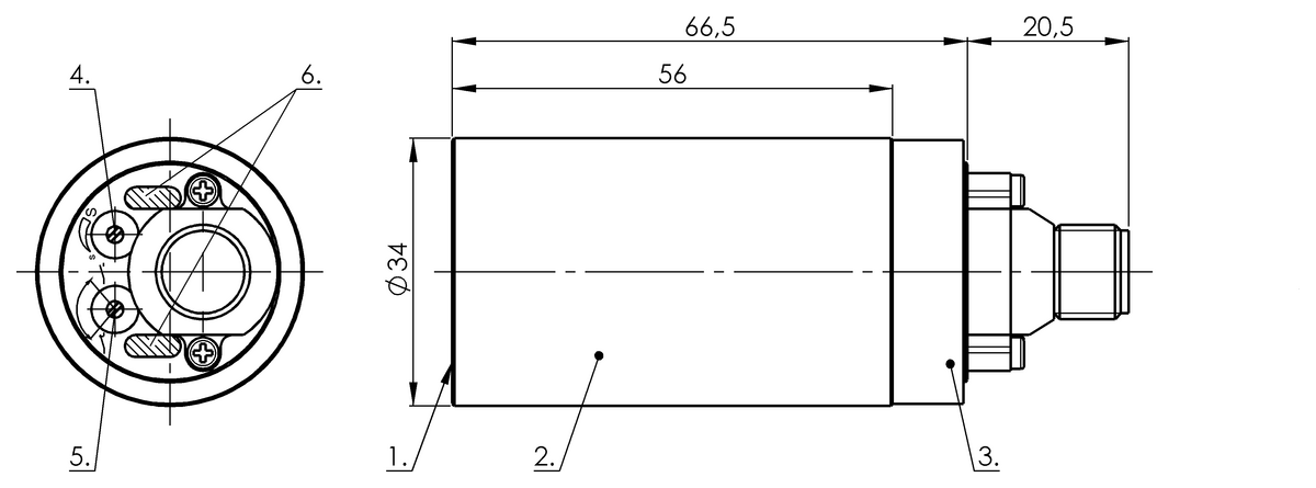 BCS004Z - BCS G34VVM2-PPM20C-S04G (Nesne algılama için kapasitif yakınlık anahtarları) - Görsel 2