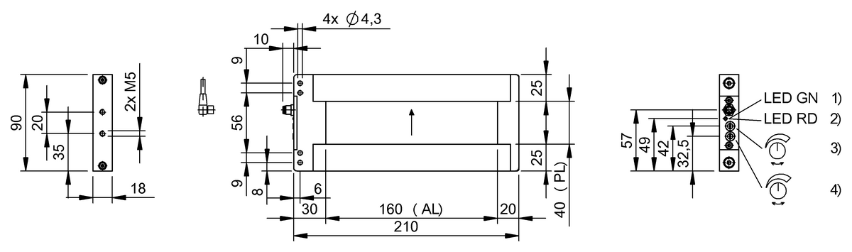BOW002E - BOW A-0416-PS-C-S49 (Optik pencereler) - Görsel 2