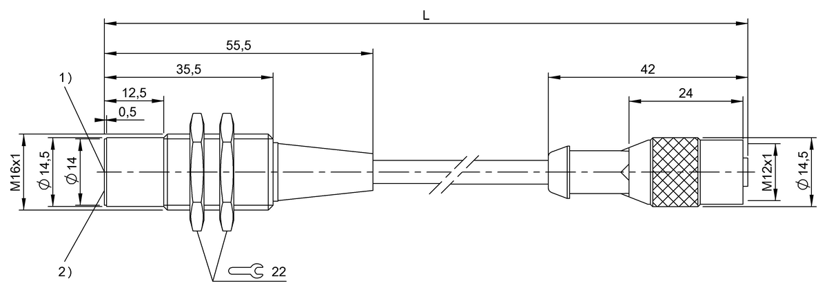 BIS006H - BIS C-306-PU1-10-SA2 (RFID LF Okuyucu (70/455 kHz)) - Görsel 2