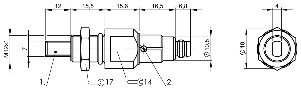 BCS0095 - BCS S41SS01-GPCFAG-S49G (Kapasitif seviye sensörleri) - Görsel 2