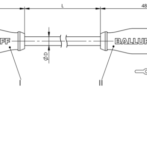 BCC0LHC - BCC M415-M415-3A-312-PX8534-003-C108 (Çift uçlu kablo setleri)