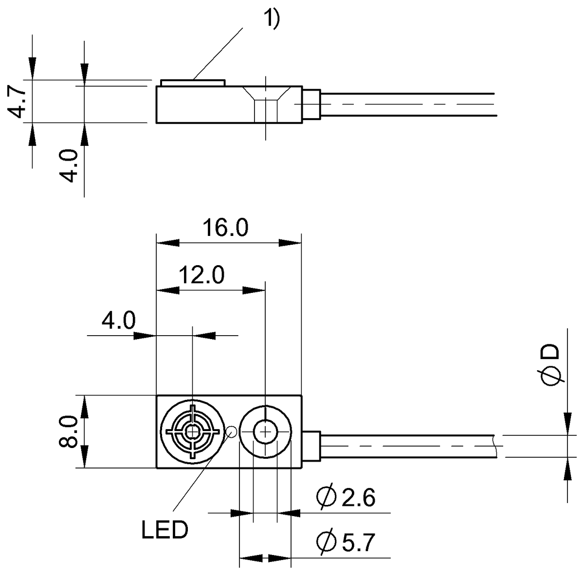 BES04CF - BES R04KC-PSC15B-EP00,1 (Endüktif yakınlık anahtarları) - Görsel 2