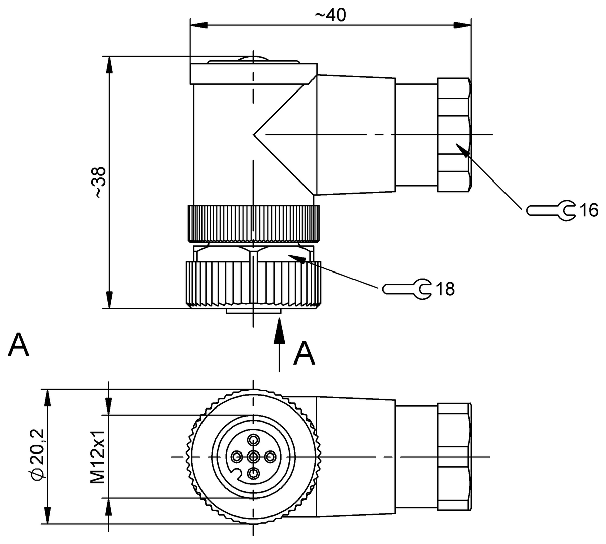 BCC06ZJ - BCC M445-0000-1A-000-51X575-000 (Kablo montaj konnektörleri) - Görsel 2