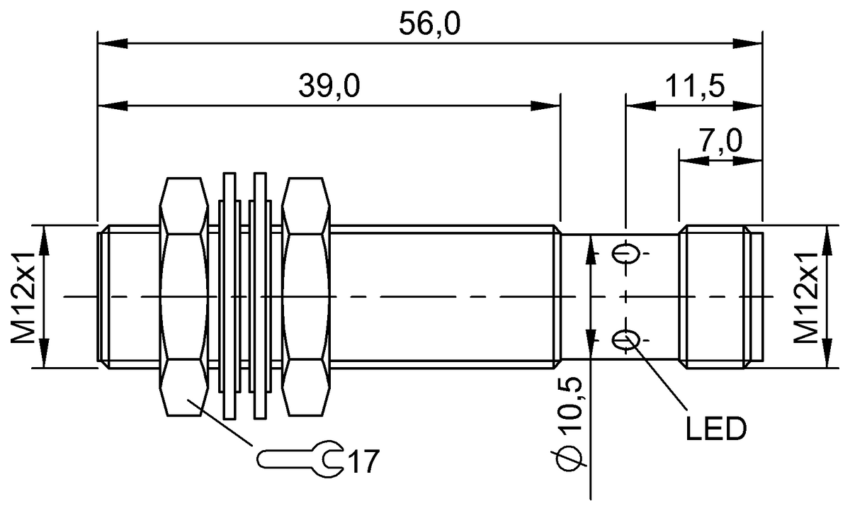 BES03YR - BES M12MG-PSC40A-S04G-W (Endüktif yakınlık anahtarları) - Görsel 2