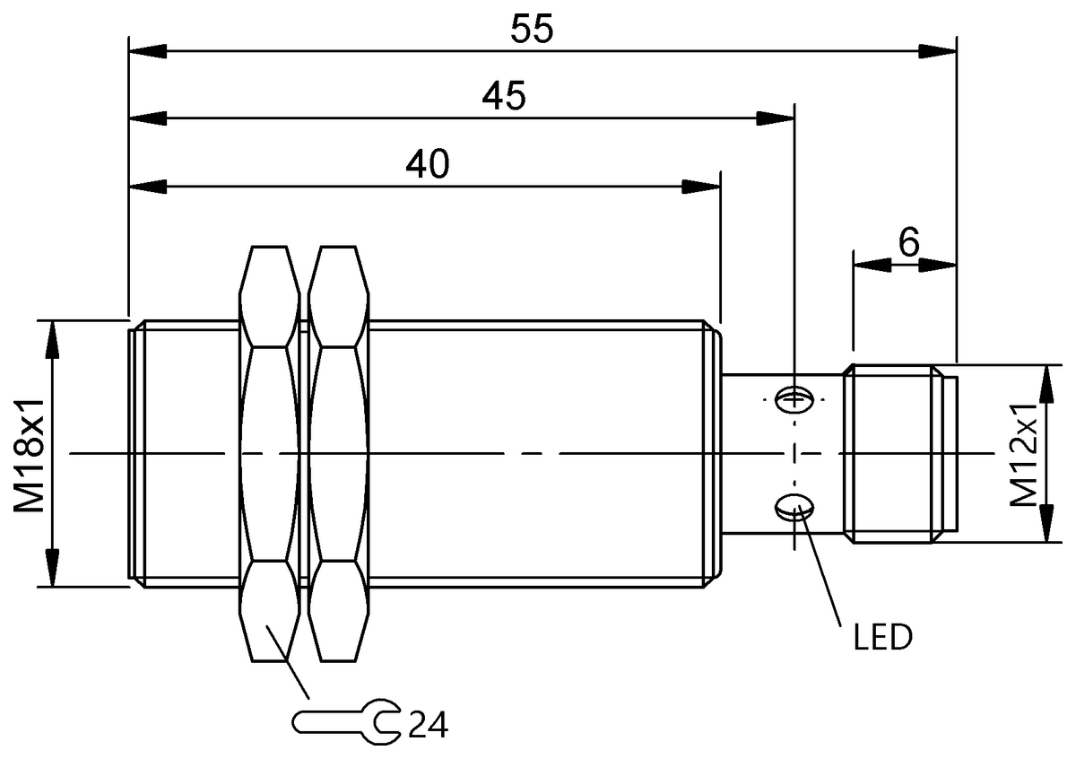 BES03YW - BES M18MG-PSC12A-S04G-W (Kaynak bağışıklığına sahip endüktif sensörler) - Görsel 2