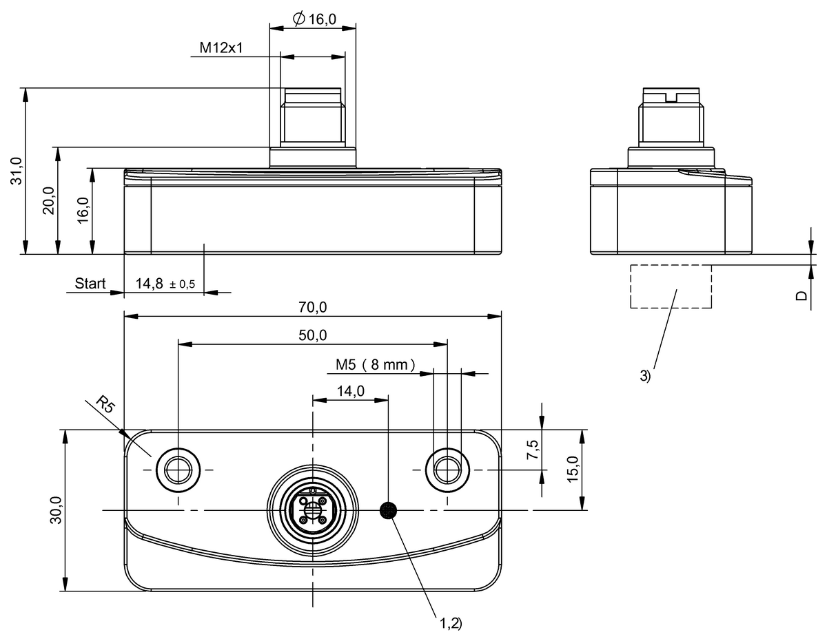 BIP0004 - BIP LD2-T040-02-S4 (Endüktif konum sensörleri) - Görsel 2