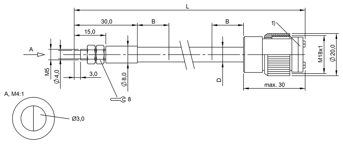 BFO002F - BFO 18A-XAA-SMG-30-0,5 (Fiber optik sensörler) - Görsel 2