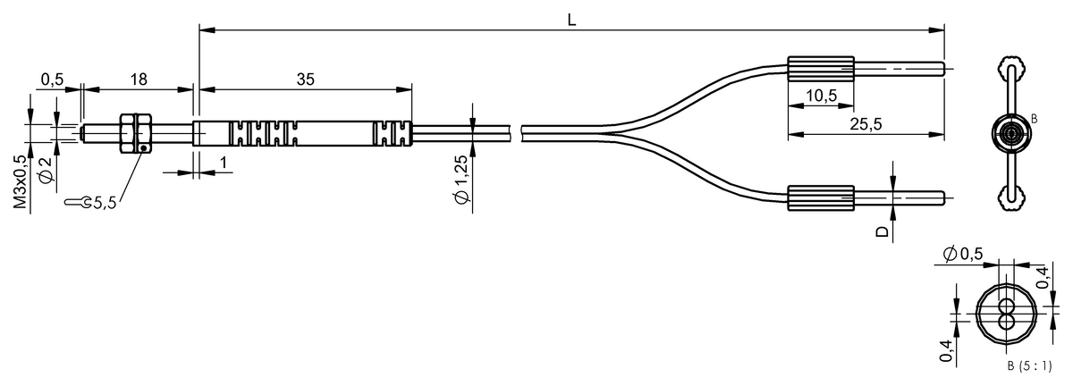BFO0054 - BFO D10-XA-RB-EAK-10-02 (Fiber optik sensörler) - Görsel 2