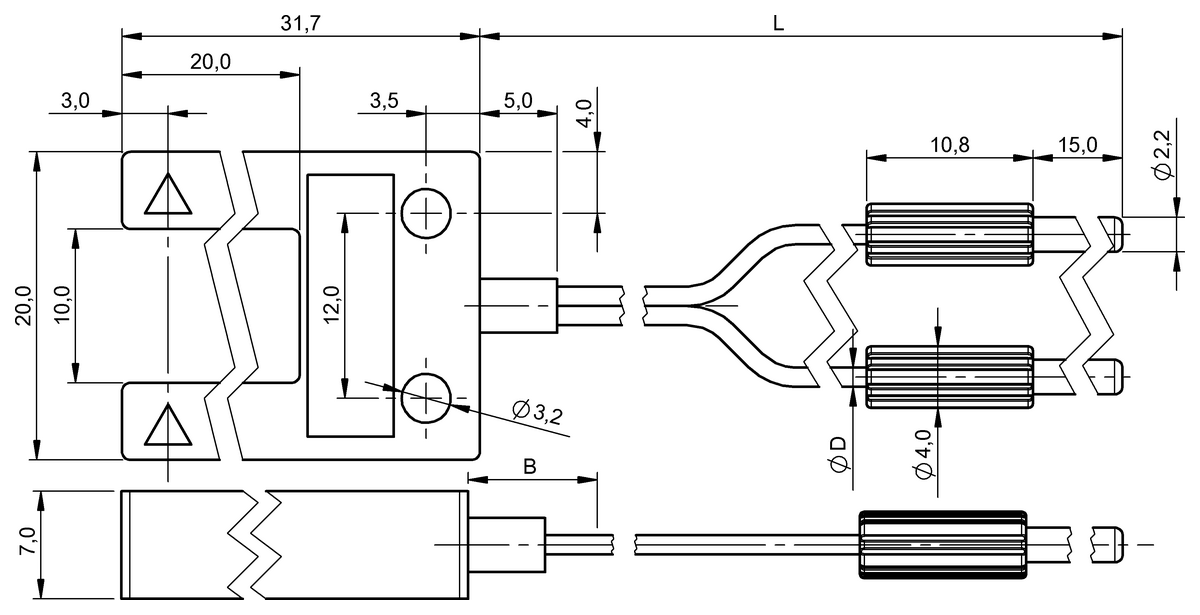 BFO0059 - BFO D13-LG-10-EAK-30-02 (Fiber optik sensörler) - Görsel 2