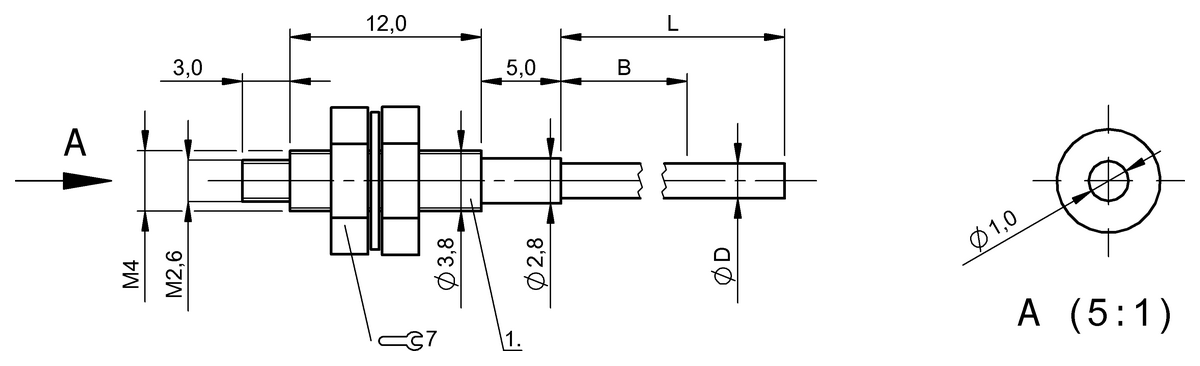 BFO005T - BFO D22-LAH-KB-EAK-10-02 (Fiber optik sensörler) - Görsel 2