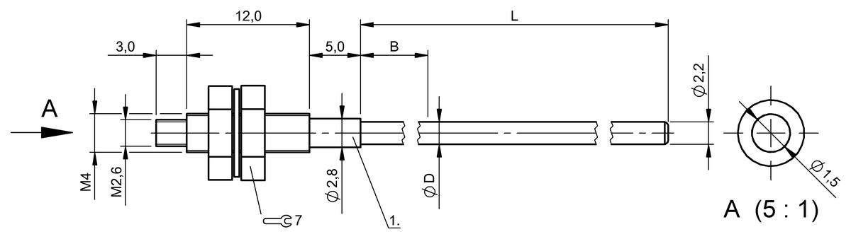 BFO005U - BFO D22-LAP-KB-EAK-15-02 (Fiber optik sensörler) - Görsel 2