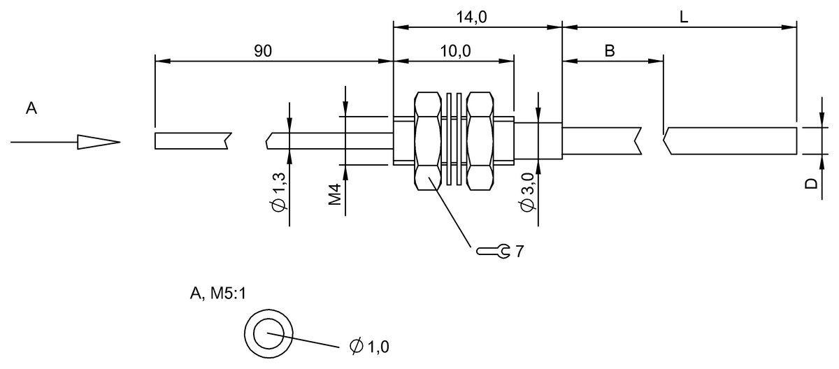 BFO0002 - BFO D22-LA-TB-EAK-10-02 (Fiber optik sensörler) - Görsel 2