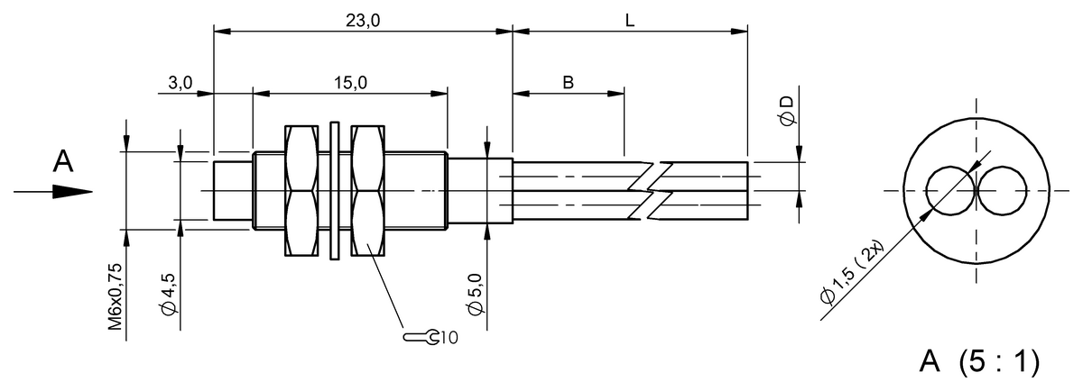 BFO0064 - BFO D22-XAP-LB-EAK-30-02 (Fiber optik sensörler) - Görsel 2