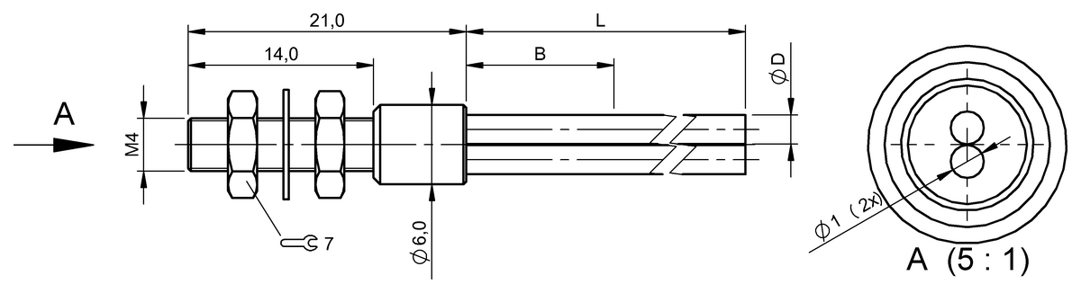 BFO0005 - BFO D22-XA-UB-EAK-20-02 (Fiber optik sensörler) - Görsel 2
