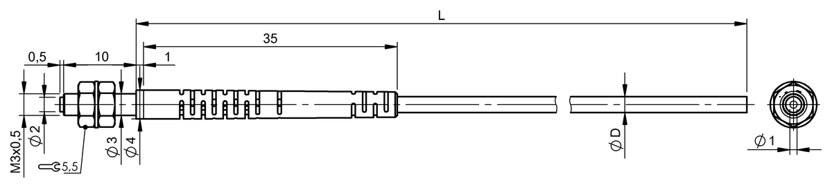 BFO005R - BFO D22-LA-RB-EAK-10-02 (Fiber optik sensörler) - Görsel 2